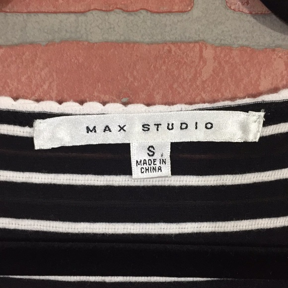 Max Studio Tiered Textured Jersey Dress - Picture 5 of 7